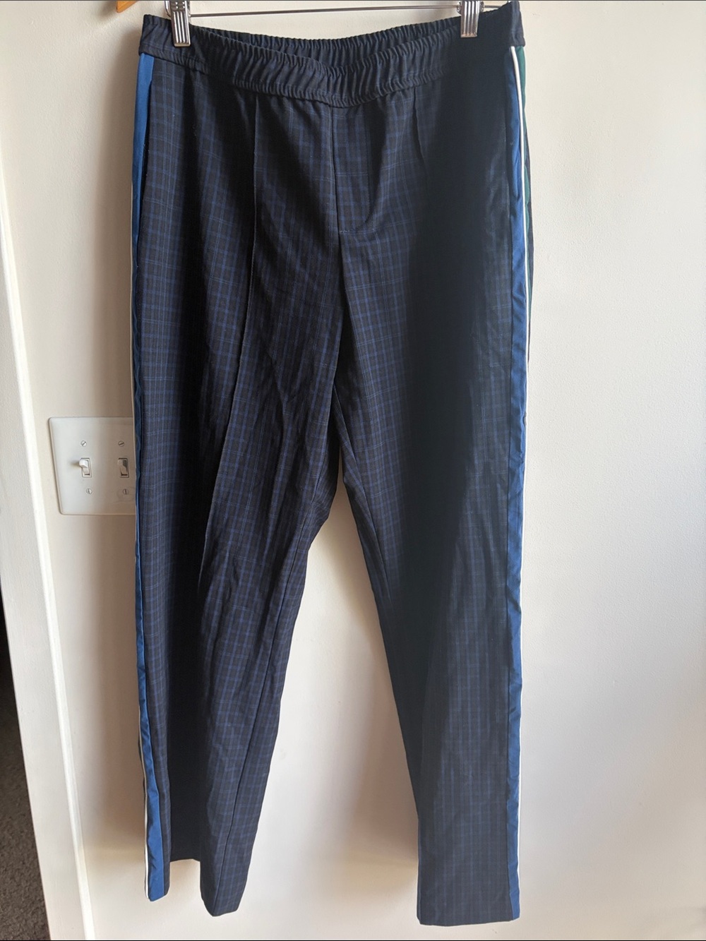 Zara Navy Stripe Pants